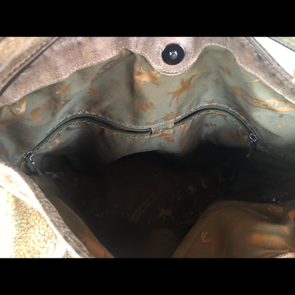 Longchamp Brown distressed Antelope VERY RARE - Picture 6 of 11